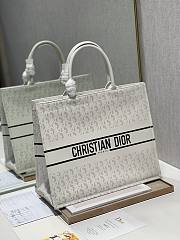 DIOR | Christian Book Tote Large White - 41.5cm - 3