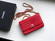 CHANEL | Wallet On Chain Light Red - A80982 - 19x13.5x3.5cm - 6