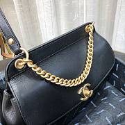 CHANEL | Lambskin Curved Flap Bag Black - AS0416 - 24cm - 4