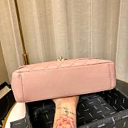 CHANEL | Lambskin Curved Flap Bag Light Pink - AS0416 - 24cm - 3