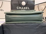 CHANEL | Large Coco Vintage Timeless Green Bag - A57030 - 35 x 11 x 27 cm - 6