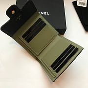 CHANEL | Classic small flap wallet Tri-fold Black - A82288 - 10.5 x 11.5 x 3cm - 6