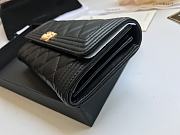 CHANEL | Long Black Flap Wallet - A80286 - 10.5 × 19 × 3 cm - 6