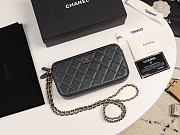 CHANEL | Small Black Quilted Clutch With Chain - A82527 - 10×19×4cm - 1