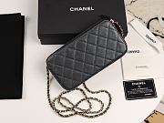 CHANEL | Small Black Quilted Clutch With Chain - A82527 - 10×19×4cm - 6