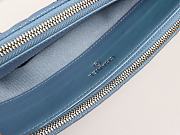 CHANEL | Small Blue Quilted Clutch With Chain - A82527 - 10×19×4cm - 4