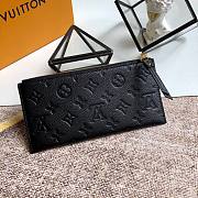Louis Vuitton | Pochette Mélanie BB Black - M68712 - 20 x 10 x 0.3 cm - 4