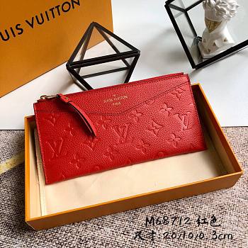 Louis Vuitton | Pochette Mélanie BB Red - M68712 - 20 x 10 x 0.3 cm