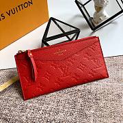 Louis Vuitton | Pochette Mélanie BB Red - M68712 - 20 x 10 x 0.3 cm - 5