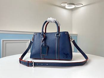 Louis Vuitton | Soufflot BB Navy Epi Leather - M55613 - 28 x 20 x 13 cm