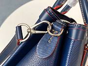 Louis Vuitton | Soufflot BB Navy Epi Leather - M55613 - 28 x 20 x 13 cm - 4
