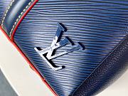 Louis Vuitton | Soufflot BB Navy Epi Leather - M55613 - 28 x 20 x 13 cm - 3