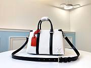 Louis Vuitton | Soufflot BB White Epi Leather - M55616 - 28 x 20 x 13 cm - 1