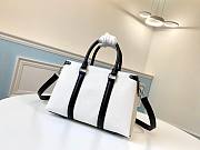 Louis Vuitton | Soufflot BB White Epi Leather - M55616 - 28 x 20 x 13 cm - 6