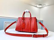 Louis Vuitton | Soufflot BB Red Epi Leather - M55615 - 28 x 20 x 13 cm - 1
