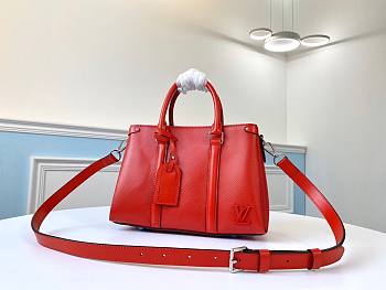 Louis Vuitton | Soufflot BB Red Epi Leather - M55615 - 28 x 20 x 13 cm