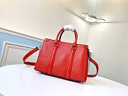 Louis Vuitton | Soufflot BB Red Epi Leather - M55615 - 28 x 20 x 13 cm - 4