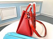 Louis Vuitton | Soufflot BB Red Epi Leather - M55615 - 28 x 20 x 13 cm - 3