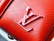 Louis Vuitton | Soufflot BB Red Epi Leather - M55615 - 28 x 20 x 13 cm - 2