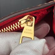 Louis Vuitton | Croisette Red Chain Wallet - N60287 - 21 x 13.5 x 5 cm - 3