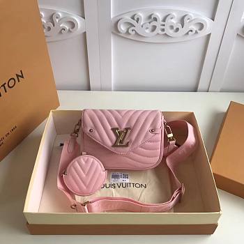 Louis Vuitton | Multi Pochette New Wave Pink - M56461 - 21.0 x 13.0 x 6.5 cm
