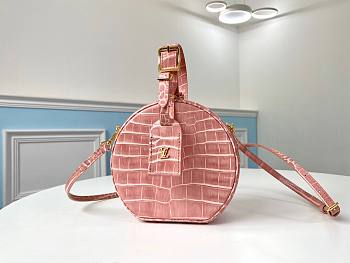 Louis Vuitton | Petite Boîte Chapeau Crocodie - N94160 - 17.5x16.5x7.5cm