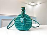 Louis Vuitton | Petite Boîte Chapeau Crocodie - N90220 - 17.5x16.5x7.5cm - 1