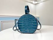 Louis Vuitton | Petite Boîte Chapeau Crocodie - N90219 - 17.5x16.5x7.5cm - 4