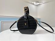 Louis Vuitton Petite Boîte Chapeau Crocodie - N93597 - 17.5x16.5x7.5cm - 1