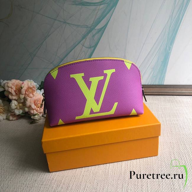 Louis Vuitton | Cosmetic Pouch Monogram Giant Purple - M67694 - 19×12×6cm - 1