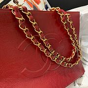 CHANEL | Red Aged Calfskin Large Shopping Bag - AS1943 - 37 x 26 x 12cm - 2