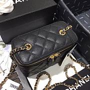 CHANEL | Cosmetic Black Bag - AS1341 - 16 × 8 × 10cm - 5