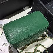 CHANEL | Cosmetic Green Bag - AS1341 - 16 × 8 × 10cm - 3