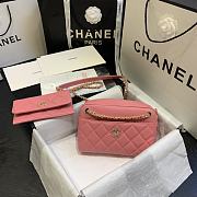 CHANEL | Camera Case With Extra Pink Clutch - AS1367 - 22 x 15 x 6 cm - 6