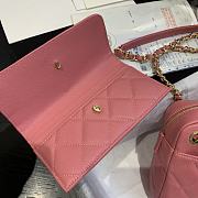 CHANEL | Camera Case With Extra Pink Clutch - AS1367 - 22 x 15 x 6 cm - 2