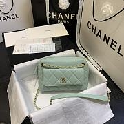 CHANEL | Camera Case With Extra Mint Clutch - AS1367 - 22 x 15 x 6 cm - 1