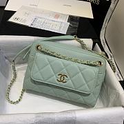 CHANEL | Camera Case With Extra Mint Clutch - AS1367 - 22 x 15 x 6 cm - 3