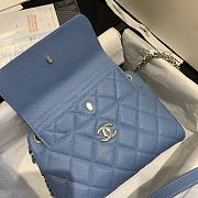 CHANEL | Camera Case With Extra Blue Clutch - AS1367 - 22 x 15 x 6 cm - 2