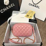 CHANEL | CC Timeless Camera Pink Bag - AS1757 - 13 x 20 x 5 cm - 2