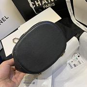 CHANEL | Black Chain handle Bucket Bag - AS1362 - 32 x 26 x 15 cm - 6