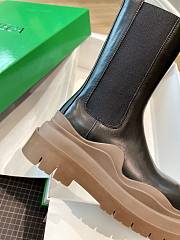 Bottega Veneta | Tire Ankle Boots Black/Brown - 6