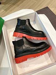 Bottega Veneta | Tire boots Black/Red - 1