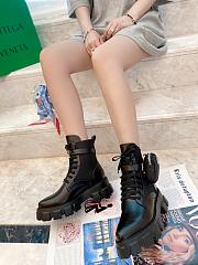 Prada Monilith lace-up boots Black - 3