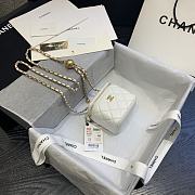 CHANEL | Classic White Box With Chain - AP1447 - 10.5 x 8.5 x 7 cm - 1