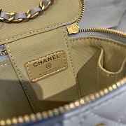 Chanel | Classic Gray Box With Chain - AP1447 - 10.5 x 8.5 x 7 cm - 2