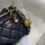 Chanel | Classic Blue Box With Chain - AP1447 - 10.5 x 8.5 x 7 cm - 3