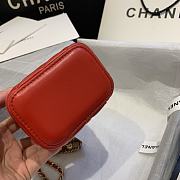 Chanel | Classic Red Box With Chain - AP1447 - 10.5 x 8.5 x 7 cm - 6