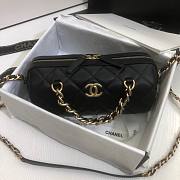 Chanel | Extra Mini Bowling Bag In Black - AS1899 - 16 x 22 x 12 cm - 1