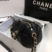 Chanel | Extra Mini Bowling Bag In Black - AS1899 - 16 x 22 x 12 cm - 3