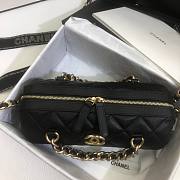 Chanel | Extra Mini Bowling Bag In Black - AS1899 - 16 x 22 x 12 cm - 5